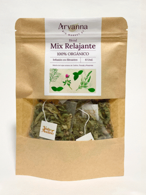 MIX-RELAJANTE Infusión Mix Relajante Orgánico 8 unid - Arvanna