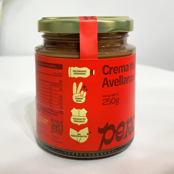 Crema 60% Avellanas 250g Percent