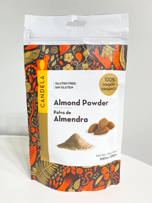 HARINA-ALMENDRA-CANDELA-ARVANNA-BACK Almendra en Polvo 100% Orgánica 250g Candela