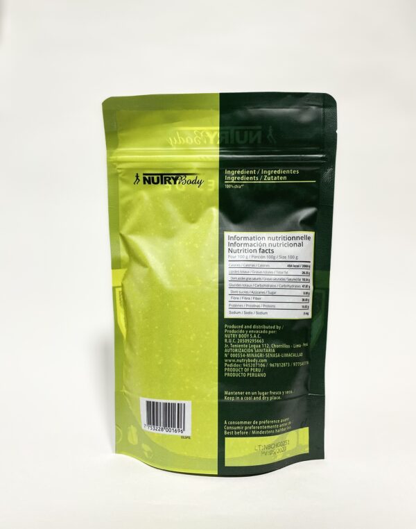 Semillas de Chía Nutrybody 250g