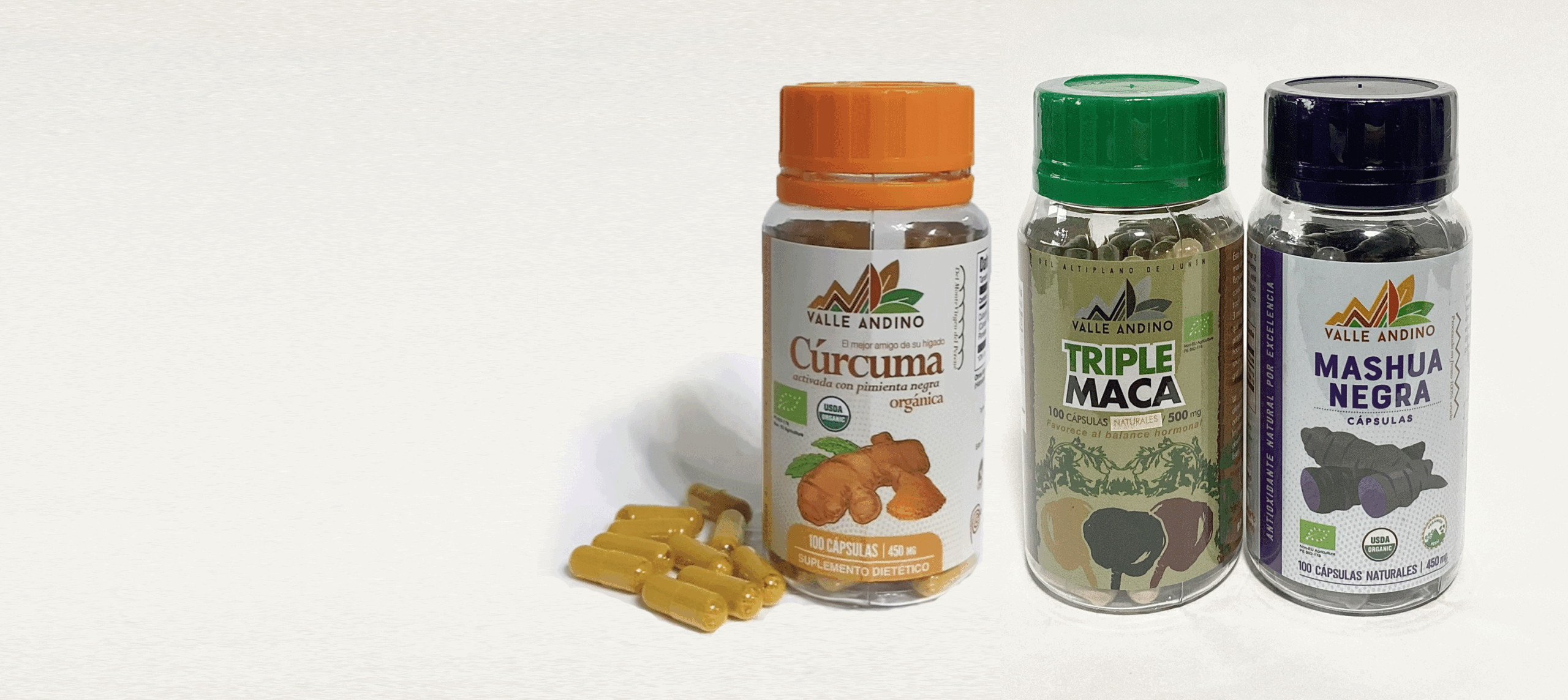 Harina de quinua orgánica de 250g NutryBody, sobre fondo claro.