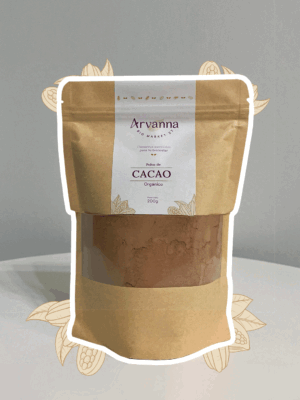 Cacao en Polvo 100% Natural y Orgánico Arvanna