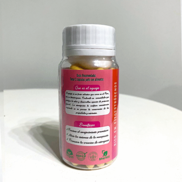 Aguaje Atomizado 100 Cápsulas Valle Andino