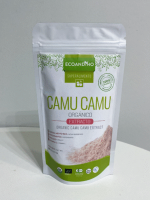 Camu Camu Orgánico Extracto en Polvo Ecoandino