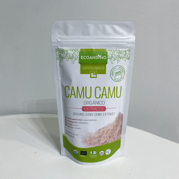 Camu Camu Orgánico Extracto en Polvo Ecoandino