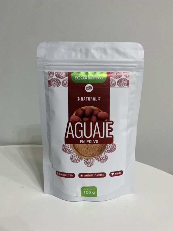 Aguaje en Polvo Natural 100 g. Ecoandino