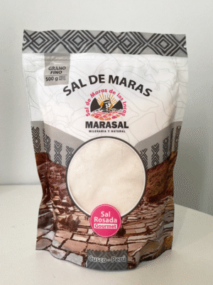 Sal Rosada de Maras Gourmet Fina, Marasal 500g