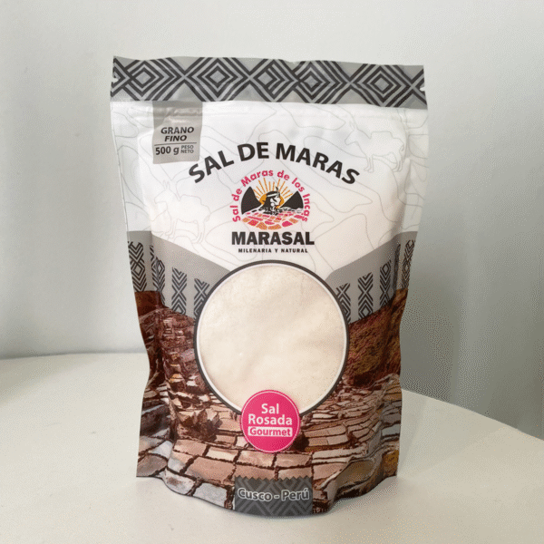 Sal Rosada de Maras Gourmet Fina, Marasal 500g