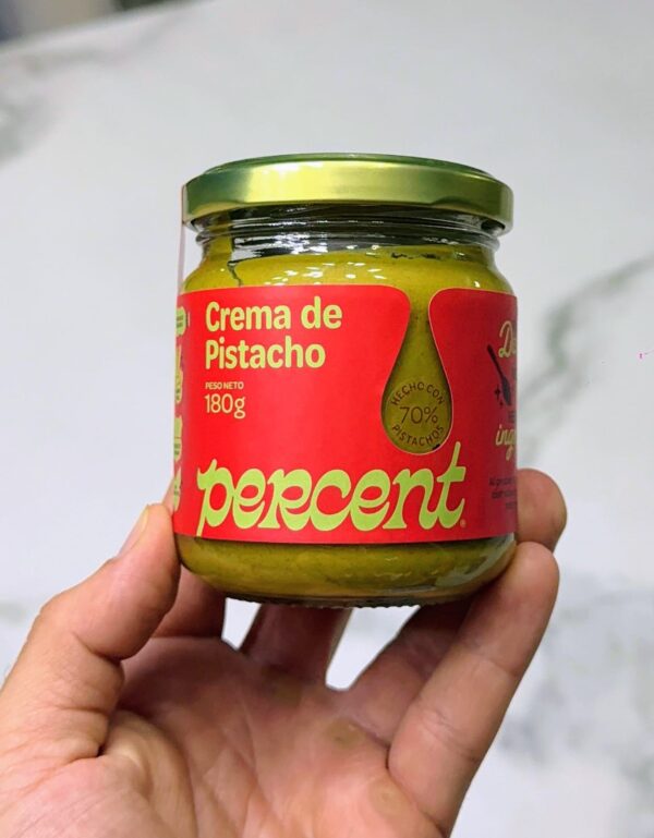Crema de Pistachos 70 % – Percent