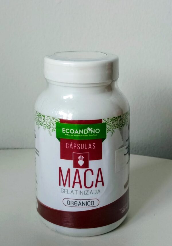 Triple Maca Ecoandino 100 Cápsulas