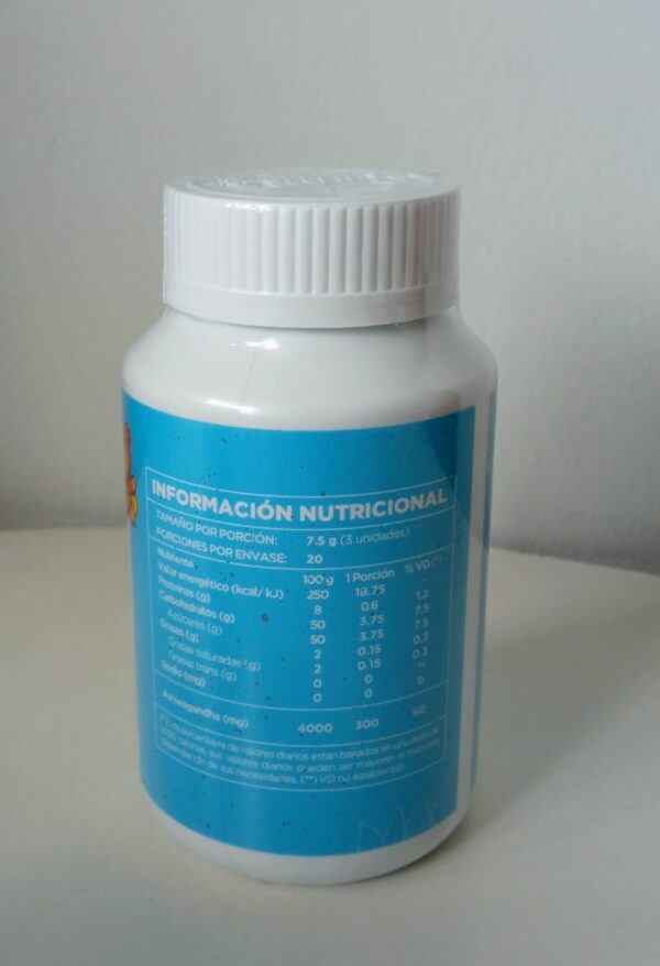 Gomitas con Ashwagandha Dr Food, 60 gomitas