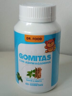 Gomitas con Ashwagandha Dr Food, 60 gomitas