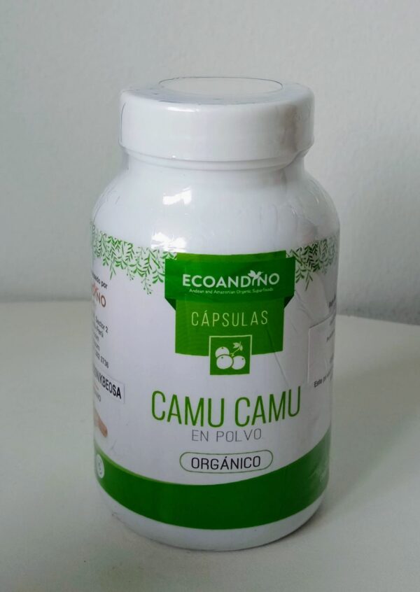 Camu Camu orgánico Ecoandino en capsulas 100